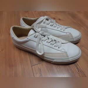 ASAHI BELTED LOW SUEDE  SNEAKERS Made In Japan Women's Size US 8 (24.5)